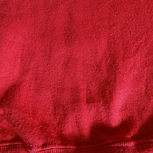 Jerzees Red Half Zip Pullover Sweatshirt Men Size XL 46 with Sandpiper Logo - Picture 10 of 10